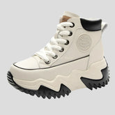 Zapatillas altas con plataforma gruesa para mujer