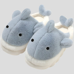 Cotton Shark Slippers for Women