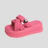 Gladiator-Sandalen mit Plateausohle, 7 cm, rutschfest, für Damen