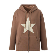 Skater Girl Star Kapuzenpullover