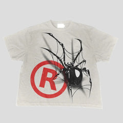 Übergroßes T-Shirt mit Grafik – Baumwolle für Herren