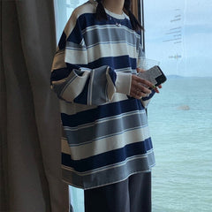 Striped Sweatshirt for Women