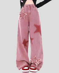 Pantalones vaqueros acampanados finos estilo retro