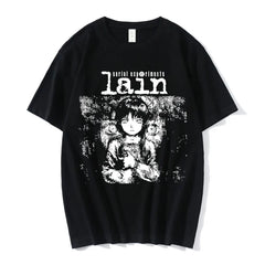 Experimentos en serie Lain Tee Unisex Ciencia ficción Manga