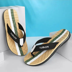 Sommer Flip Flops Leichte, rutschfeste Hausschuhe für Herren