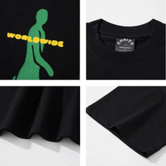 Camiseta clásica de algodón extragrande para hombre