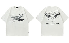 Camiseta oversize para hombre - Estampado gráfico