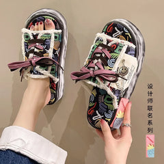 Artistic Platform Sandals for Women