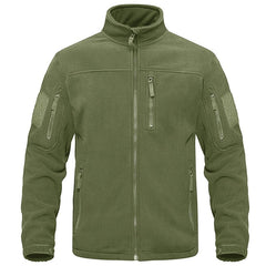 Zip-up Tactical Fleece Jacket for Men