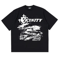 Hidden Hills Vicinity T Shirts - Oversized Tees