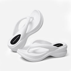 Sommer-Flip-Flops mit dicker Sohle für Damen