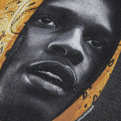 Camisetas gráficas vintage de rapero con lavado - Ropa urbana de verano