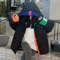 Winter Women's Warm Loose Bubble Jacket