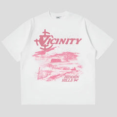 Hidden Hills Vicinity T Shirts - Oversized Tees