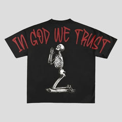 Graphic Tees Oversized Y2K Cotton Tops