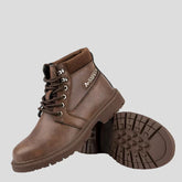 Versatile Protection Steel Toe Work Boots for Multiple Environments