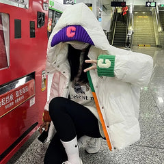 Winter Women's Warm Loose Bubble Jacket