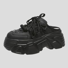 7cm High Platform Bling Sneakers for Women