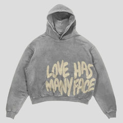 Liebe hat viele Gesichter Hoodie - Unisex