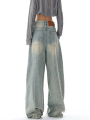 High Waisted Baggy Jeans Bliss for Women