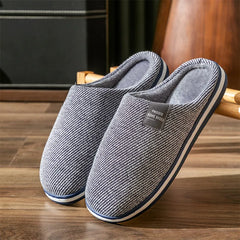 Soft Cotton, Non-slip Big and Tall Slippers for Men