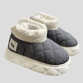 Waterproof Plush Ankle Boot Slippers for Women