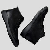 Leather Retro Motorcycle Boots - Classic Chelsea Style for Men