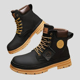 Winter Ready Ankle Martin Boots - Leather Work Shoes