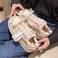 Zapatillas de lona alpargatas para mujer todo terreno