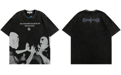 Graphic Print Gothic Harajuku T-shirts for Men