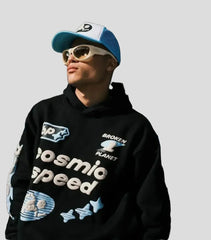 Oversized Broken Planet Hoodie Sweatshirt