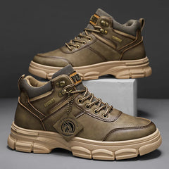 High-Top-Plateau-Martin-Stiefel für Herren