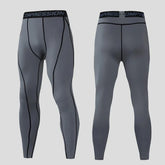 Fitness Kompressionshose Herren Enge Leggings für Fitnessstudio und Leichtathletik