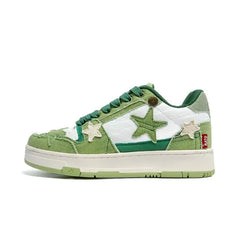 Chunky Sneakers - Y2K Star Punk Skateboard Unisex Shoes