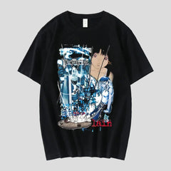 Experimentos en serie Lain Tee Unisex Ciencia ficción Manga