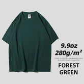 Oversized Unisex Solid Heavy Cotton T Shirts 9.9oz