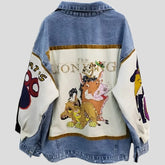 Wild Kingdom Denim Jacket - Majestic Edition for Women