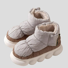 Botas gruesas de invierno hasta el tobillo para mujer