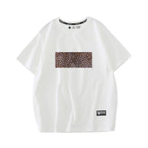 Camisetas de algodón con pegatinas para mujer