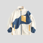 Winter Warmth Lambswool Unisex Varsity Coach Jacket