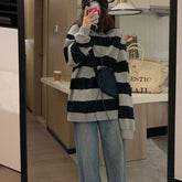 Striped Sweatshirt for Women