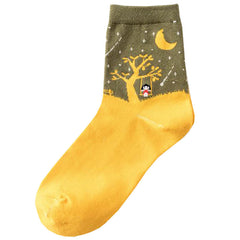 Gruselige Nacht Socken