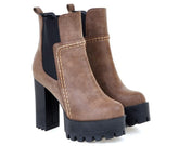 Handgefertigte High Heels Stiefel