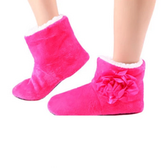 Pantuflas de felpa suave para el hogar