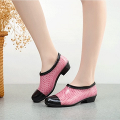 Botas de lluvia cortas impermeables