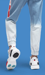 Sportliche Leder-Sneakers