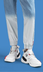 Sportliche Leder-Sneakers