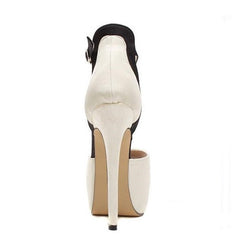 Female High-Heeled Sandals On Platform