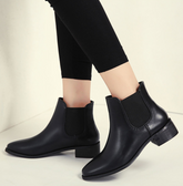 Casual Low Heels Ankle Boots