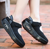 Platform Mesh Breathable Flats